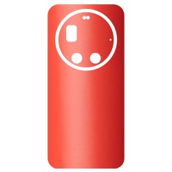Folie skin SILKASE pentru Xiaomi 17 Ultra, protectie spate telefon, rosu mat Folie skin SILKASE pentru Xiaomi 17 Ultra, protectie spate telefon, rosu mat