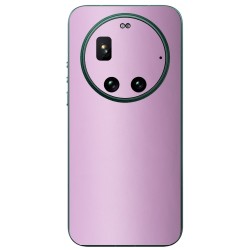Folie skin SILKASE pentru Xiaomi 17 Ultra, protectie spate telefon, roz deschis mat