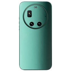 Folie skin SILKASE pentru Xiaomi 17 Ultra, protectie spate telefon, turcoaz lucios