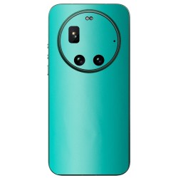 Folie skin SILKASE pentru Xiaomi 17 Ultra, protectie spate telefon, turcoaz mat