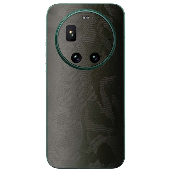 Folie skin SILKASE pentru Xiaomi 17 Ultra, protectie spate telefon, verde camuflaj Folie skin SILKASE pentru Xiaomi 17 Ultra, protectie spate telefon, verde camuflaj (17 Ultra, S2559) by www.silkase.ro