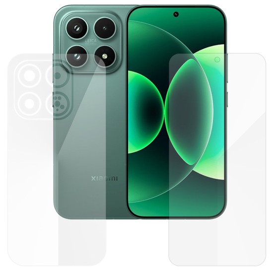 Set 2 folii SILKASE pentru Xiaomi 17, protectie telefon, silicon regenerabil Set 2 folii SILKASE pentru Xiaomi 17, protectie telefon, silicon regenerabil (17, F7854) by www.silkase.ro