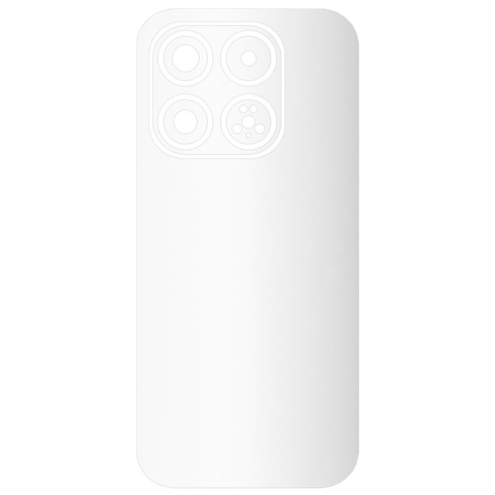 Folie skin SILKASE pentru Xiaomi 17, protectie spate telefon, alb mat (17, S2409) by www.silkase.ro