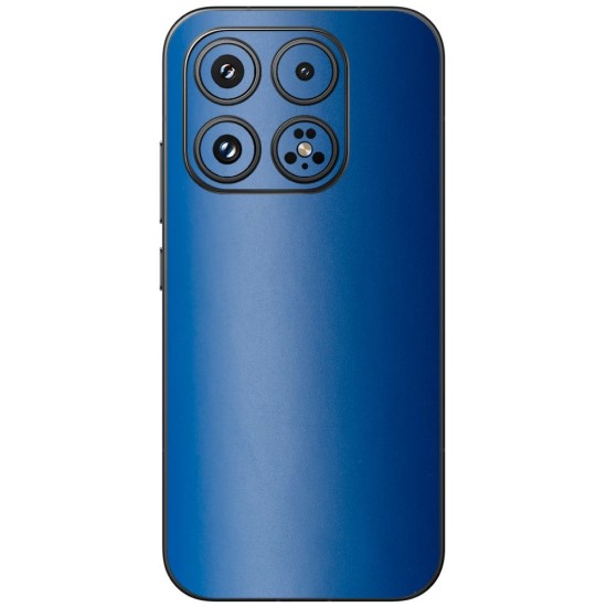 Folie skin SILKASE pentru Xiaomi 17, protectie spate telefon, albastru inchis mat (17, S2416) by www.silkase.ro