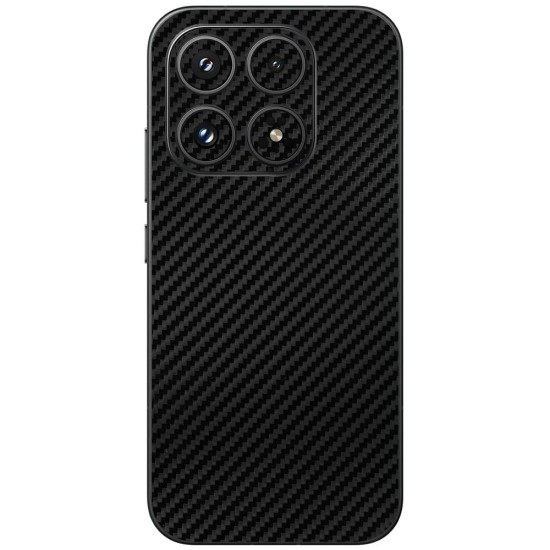 Folie skin SILKASE pentru Xiaomi 17, protectie spate telefon, carbon (17, S2417) by www.silkase.ro