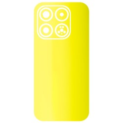 Folie skin SILKASE pentru Xiaomi 17, protectie spate telefon, galben fluorescent Folie skin SILKASE pentru Xiaomi 17, protectie spate telefon, galben fluorescent
