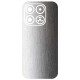 Folie skin SILKASE pentru Xiaomi 17, protectie spate telefon, gri deschis brushed (17, S2413) by www.silkase.ro
