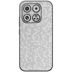 Folie skin SILKASE pentru Xiaomi 17, protectie spate telefon, gri hexa