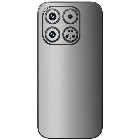 Folie skin SILKASE pentru Xiaomi 17, protectie spate telefon, gri mat (17, S2434) by www.silkase.ro