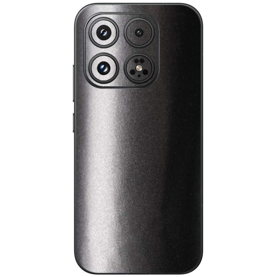 Folie skin SILKASE pentru Xiaomi 17, protectie spate telefon, gunmetal gri inchis (17, S2432) by www.silkase.ro