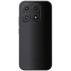 Folie skin SILKASE pentru Xiaomi 17, protectie spate telefon, matrix negru