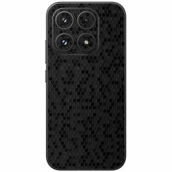 Folie skin SILKASE pentru Xiaomi 17, protectie spate telefon, negru hexa