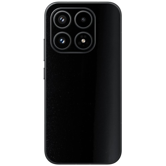 Folie skin SILKASE pentru Xiaomi 17, protectie spate telefon, negru perlat (17, S2428) by www.silkase.ro