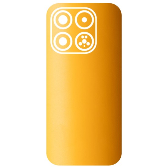 Folie skin SILKASE pentru Xiaomi 17, protectie spate telefon, portocaliu deschis mat (17, S2422) by www.silkase.ro
