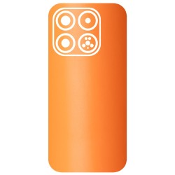 Folie skin SILKASE pentru Xiaomi 17, protectie spate telefon, portocaliu mat Folie skin SILKASE pentru Xiaomi 17, protectie spate telefon, portocaliu mat