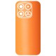 Folie skin SILKASE pentru Xiaomi 17, protectie spate telefon, portocaliu mat (17, S2423) by www.silkase.ro
