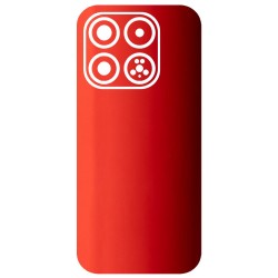 Folie skin SILKASE pentru Xiaomi 17, protectie spate telefon, rosu lucios Folie skin SILKASE pentru Xiaomi 17, protectie spate telefon, rosu lucios