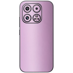 Folie skin SILKASE pentru Xiaomi 17, protectie spate telefon, roz deschis mat