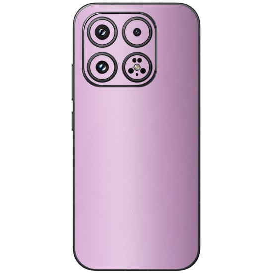 Folie skin SILKASE pentru Xiaomi 17, protectie spate telefon, roz deschis mat (17, S2425) by www.silkase.ro