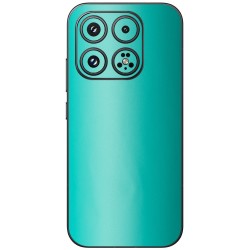 Folie skin SILKASE pentru Xiaomi 17, protectie spate telefon, turcoaz mat