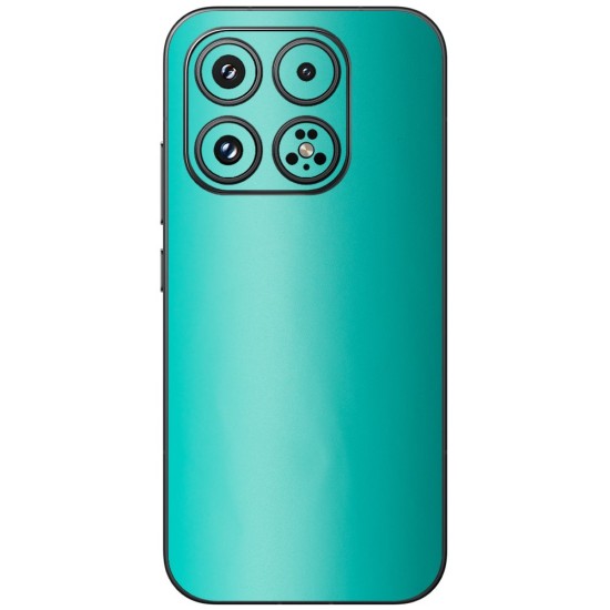 Folie skin SILKASE pentru Xiaomi 17, protectie spate telefon, turcoaz mat Folie skin SILKASE pentru Xiaomi 17, protectie spate telefon, turcoaz mat (17, S2435) by www.silkase.ro