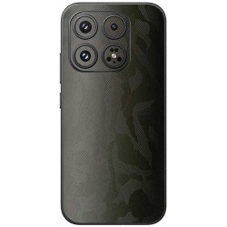 Folie skin SILKASE pentru Xiaomi 17, protectie spate telefon, verde camuflaj