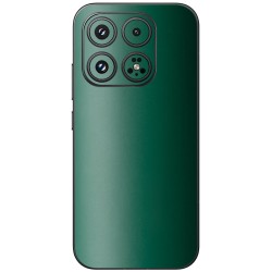 Folie skin SILKASE pentru Xiaomi 17, protectie spate telefon, verde inchis mat
