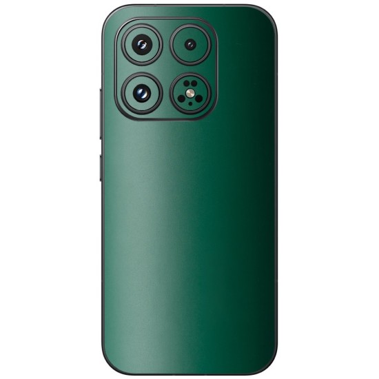 Folie skin SILKASE pentru Xiaomi 17, protectie spate telefon, verde inchis mat Folie skin SILKASE pentru Xiaomi 17, protectie spate telefon, verde inchis mat (17, S2424) by www.silkase.ro