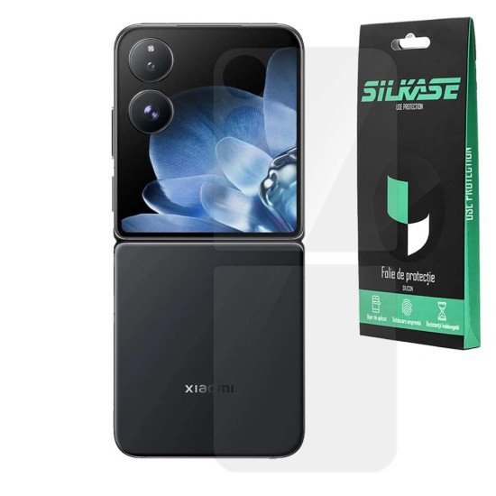 Folie spate SILKASE pentru Xiaomi Mix Flip, protectie spate, silicon regenerabil (SILKASE, Folie Silicon Spate Lucioasa) by www.silkase.ro Folie spate SILKASE pentru Xiaomi Mix Flip, protectie spate, silicon regenerabil (Mix Flip, F7430) by www.silkase.ro