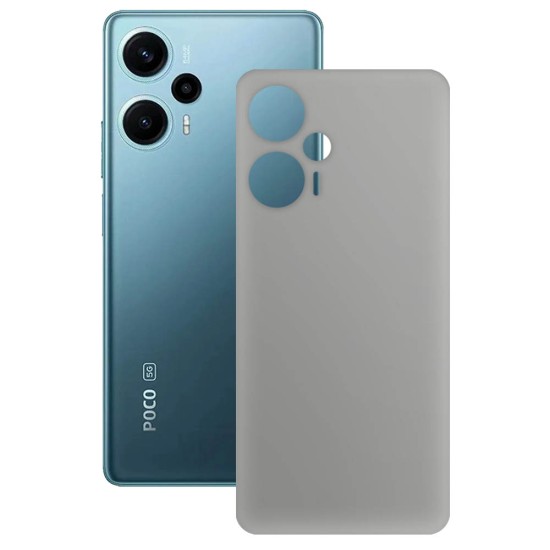 Folie skin SILKASE pentru Xiaomi Poco F5, gri ice, protectie spate telefon (SILKASE, Folie Spate Skin) by www.silkase.ro Folie skin SILKASE pentru Xiaomi Poco F5, gri ice, protectie spate telefon (Poco F5, S1064) by www.silkase.ro