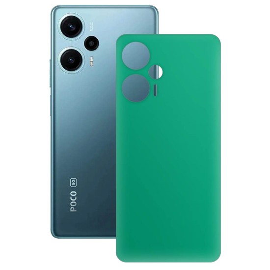 Folie skin SILKASE pentru Xiaomi Poco F5, turcoaz mat, protectie spate telefon (SILKASE, Folie Spate Skin) by www.silkase.ro Folie skin SILKASE pentru Xiaomi Poco F5, turcoaz mat, protectie spate telefon (Poco F5, S1067) by www.silkase.ro
