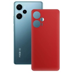 Folie skin SILKASE pentru Xiaomi Poco F5, rosu, protectie spate telefon