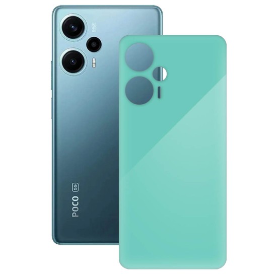 Folie skin SILKASE pentru Xiaomi Poco F5, turcoaz lucios, protectie spate telefon (SILKASE, Folie Spate Skin) by www.silkase.ro Folie skin SILKASE pentru Xiaomi Poco F5, turcoaz lucios, protectie spate telefon (Poco F5, S1072) by www.silkase.ro