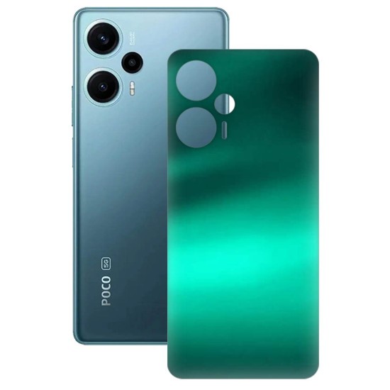 Folie skin SILKASE pentru Xiaomi Poco F5, verde emerald, protectie spate telefon (SILKASE, Folie Spate Skin) by www.silkase.ro Folie skin SILKASE pentru Xiaomi Poco F5, verde emerald, protectie spate telefon (Poco F5, S1074) by www.silkase.ro
