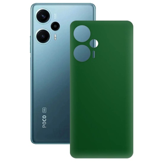 Folie skin SILKASE pentru Xiaomi Poco F5, verde inchis mat, protectie spate telefon (SILKASE, Folie Spate Skin) by www.silkase.ro Folie skin SILKASE pentru Xiaomi Poco F5, verde inchis mat, protectie spate telefon (Poco F5, S1076) by www.silkase.ro