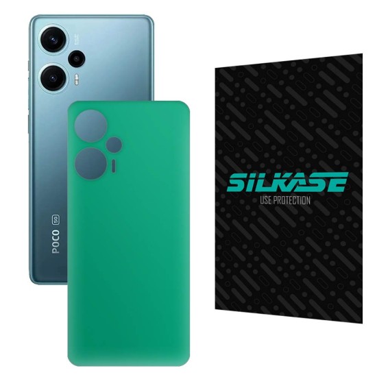 Folie skin SILKASE pentru Xiaomi Poco F5, turcoaz mat, protectie spate telefon (SILKASE, Folie Spate Skin) by www.silkase.ro Folie skin SILKASE pentru Xiaomi Poco F5, turcoaz mat, protectie spate telefon (Poco F5, S1067) by www.silkase.ro