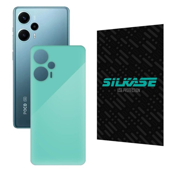 Folie skin SILKASE pentru Xiaomi Poco F5, turcoaz lucios, protectie spate telefon (SILKASE, Folie Spate Skin) by www.silkase.ro Folie skin SILKASE pentru Xiaomi Poco F5, turcoaz lucios, protectie spate telefon (Poco F5, S1072) by www.silkase.ro