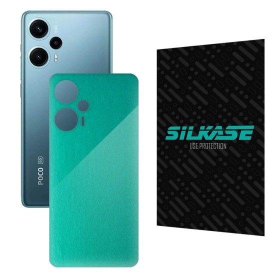 Folie skin SILKASE pentru Xiaomi Poco F5, turcoaz metalic, protectie spate telefon (SILKASE, Folie Spate Skin) by www.silkase.ro Folie skin SILKASE pentru Xiaomi Poco F5, turcoaz metalic, protectie spate telefon (Poco F5, S1073) by www.silkase.ro
