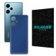 Folie skin SILKASE pentru Xiaomi Poco F5, albastru inchis mat, protectie spate telefon (Poco F5, S1056) by www.silkase.ro