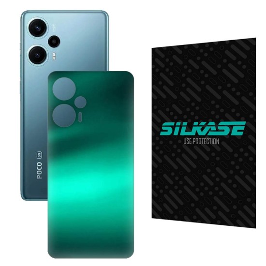 Folie skin SILKASE pentru Xiaomi Poco F5, verde emerald, protectie spate telefon (SILKASE, Folie Spate Skin) by www.silkase.ro Folie skin SILKASE pentru Xiaomi Poco F5, verde emerald, protectie spate telefon (Poco F5, S1074) by www.silkase.ro