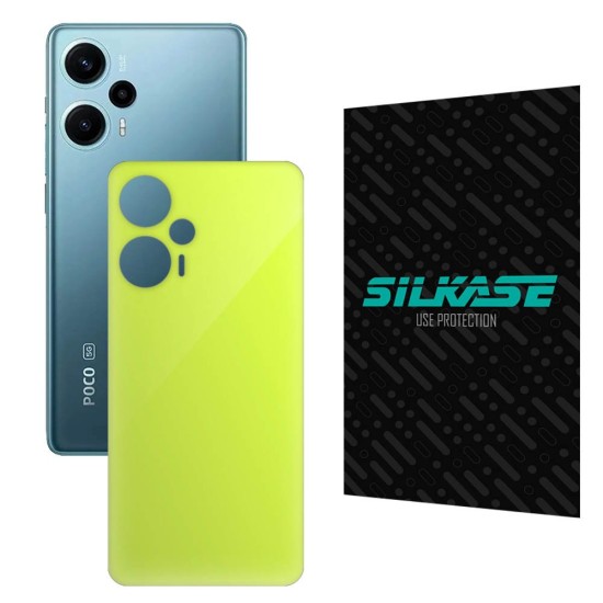 Folie skin SILKASE pentru Xiaomi Poco F5, verde neon, protectie spate telefon (SILKASE, Folie Spate Skin) by www.silkase.ro Folie skin SILKASE pentru Xiaomi Poco F5, verde neon, protectie spate telefon (Poco F5, S1077) by www.silkase.ro