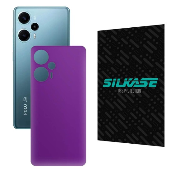 Folie skin SILKASE pentru Xiaomi Poco F5, violet mat, protectie spate telefon (SILKASE, Folie Spate Skin) by www.silkase.ro Folie skin SILKASE pentru Xiaomi Poco F5, violet mat, protectie spate telefon (Poco F5, S1078) by www.silkase.ro