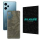 Folie skin SILKASE pentru Xiaomi Poco F5, camo verde, protectie spate telefon (Poco F5, S1059) by www.silkase.ro