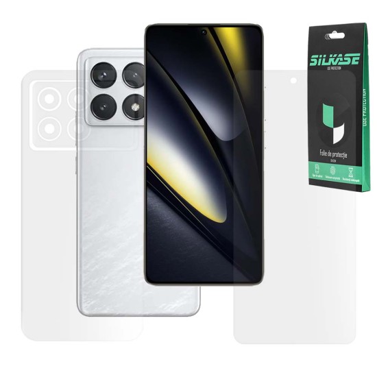 Set 2 folii mate SILKASE pentru Xiaomi Poco F6 Pro, protectie telefon, silicon (SILKASE, Set Folii Mate) by www.silkase.ro Set 2 folii mate SILKASE pentru Xiaomi Poco F6 Pro, protectie telefon, silicon (Poco F6 Pro, F7146) by www.silkase.ro
