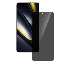 Folie privacy SILKASE pentru Xiaomi Poco F6 Pro, protectie ecran, silicon