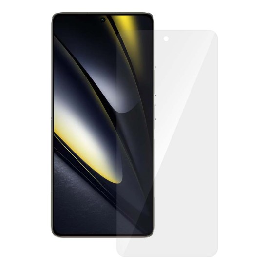 Folie SILKASE pentru Xiaomi Poco F6, protectie ecran, silicon regenerabil (Poco F6, F7133) by www.silkase.ro