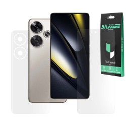 Set 2 folii mate SILKASE pentru Xiaomi Poco F6, protectie telefon, silicon