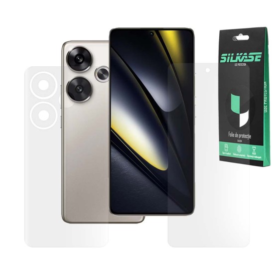 Set 2 folii mate SILKASE pentru Xiaomi Poco F6, protectie telefon, silicon (SILKASE, Set Folii Mate) by www.silkase.ro Set 2 folii mate SILKASE pentru Xiaomi Poco F6, protectie telefon, silicon (Poco F6, F7138) by www.silkase.ro