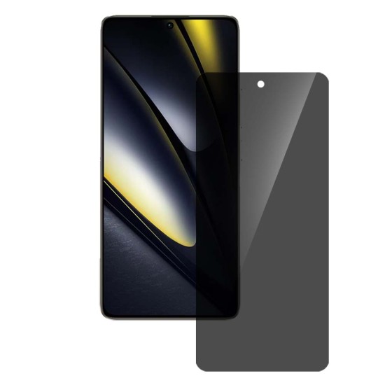 Folie privacy SILKASE pentru Xiaomi Poco F6, protectie ecran, silicon (SILKASE, Folie Silicon Privacy) by www.silkase.ro Folie privacy SILKASE pentru Xiaomi Poco F6, protectie ecran, silicon (Poco F6, F7139) by www.silkase.ro