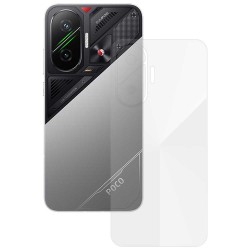 Folie spate SILKASE pentru Xiaomi Poco F7, protectie spate, silicon regenerabil